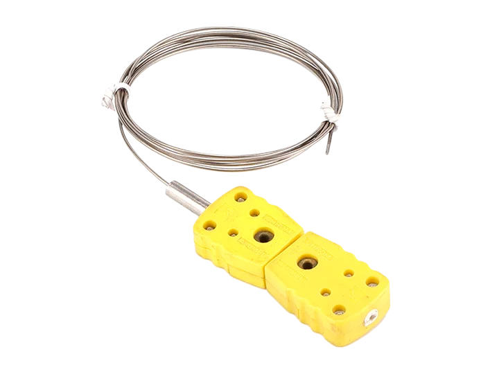 Thermocouples with plug and jack connector
