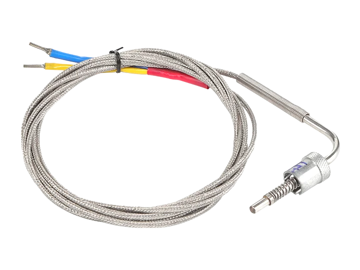 Thermocouples with bayonet fitting